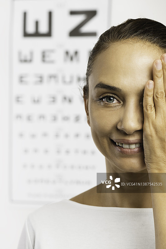 眼科检查图片素材