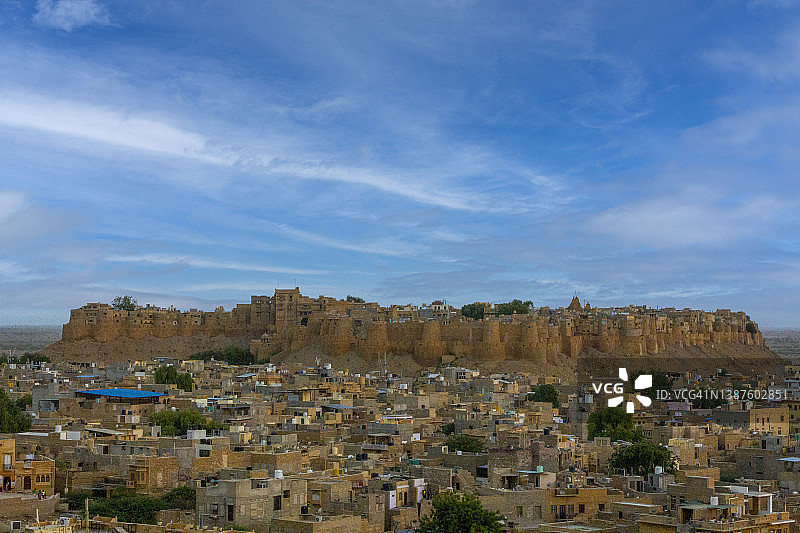 斋沙默尔皇家宫殿全景图片素材