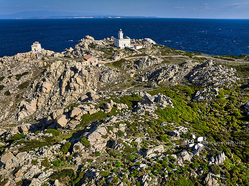 意大利撒丁岛加卢拉的泰斯塔角图片素材