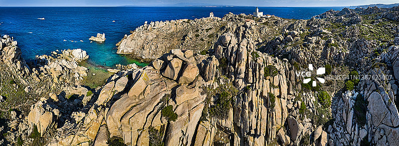 意大利撒丁岛加卢拉的泰斯塔角图片素材