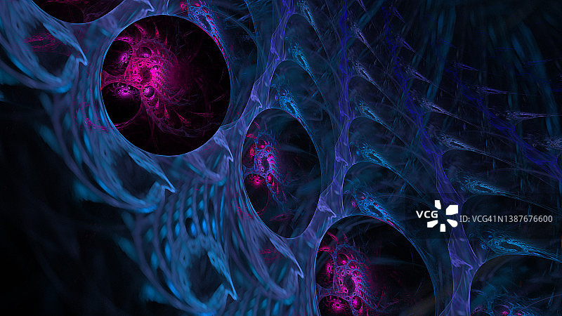 分形茧图片素材