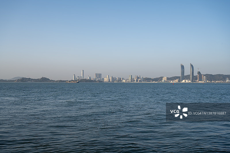 厦门海景图片素材