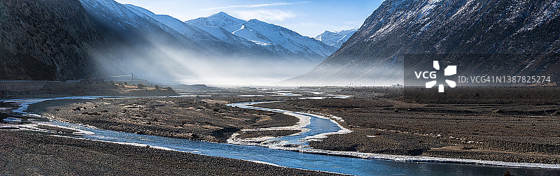 四川甘孜自然风光图片素材