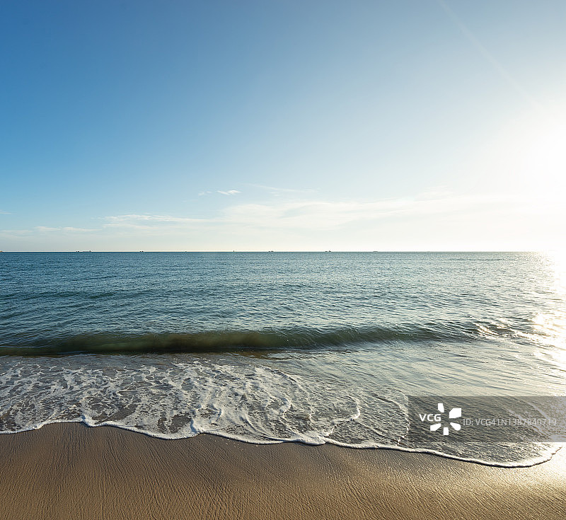 海边的阳光图片素材