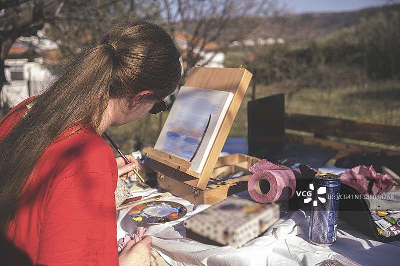 自然灵感油画图片素材