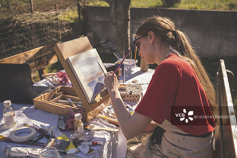 自然灵感油画图片素材