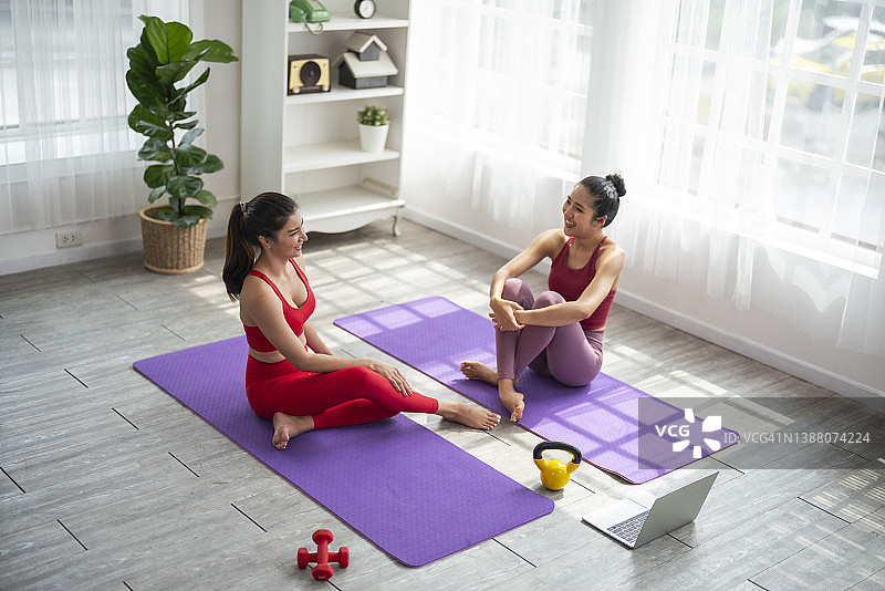 瑜伽与健康生活图片素材