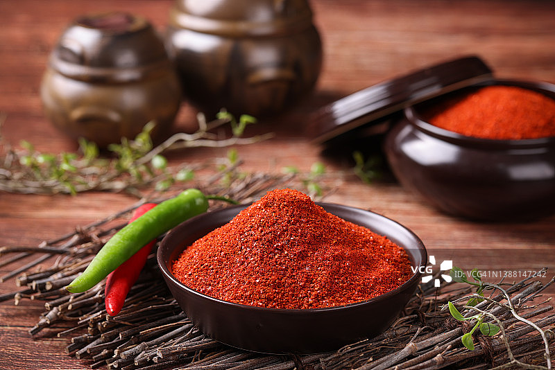 辣椒粉图片素材