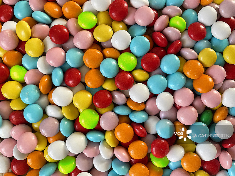 五彩糖果全画幅照片图片素材