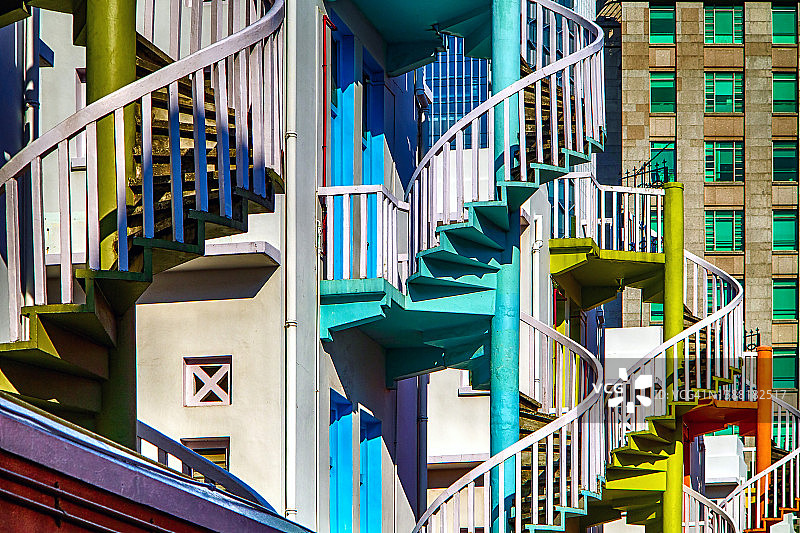 新加坡武吉士村图片素材