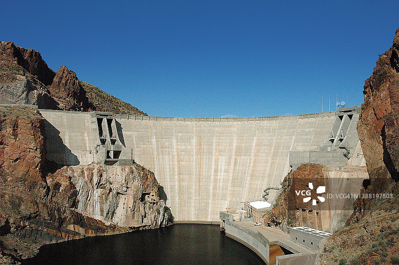 罗斯福大坝，亚利桑那州图片素材