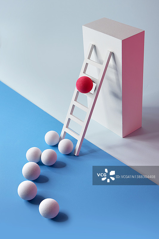 球体抽象领导力概念静物图片素材