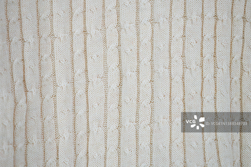 米色针织面料纹理图片素材