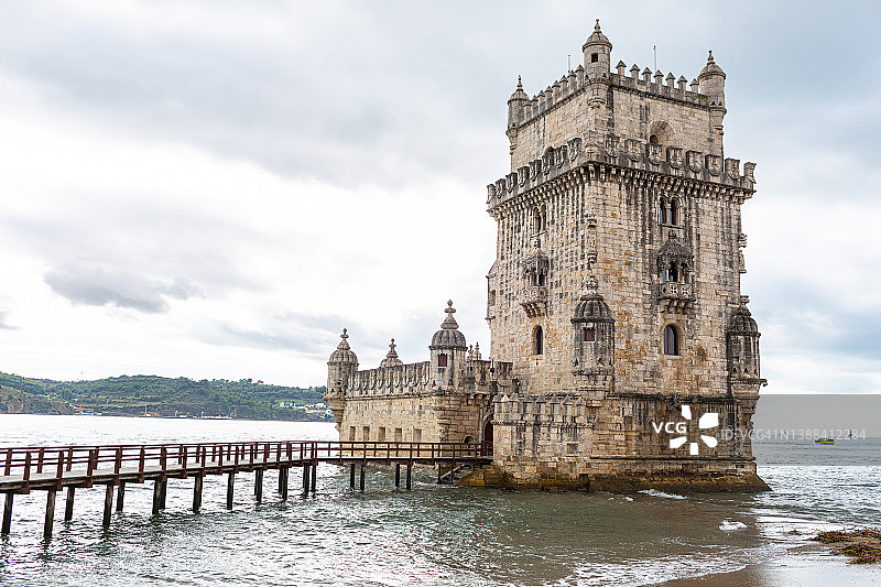 葡萄牙里斯本的贝伦塔图片素材