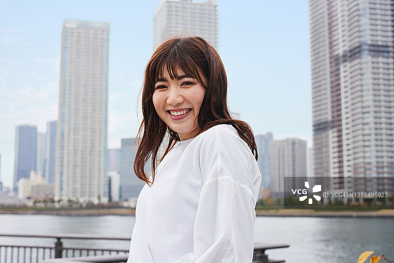 Z世代女性肖像图片素材