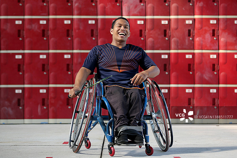 与残疾运动员图片素材