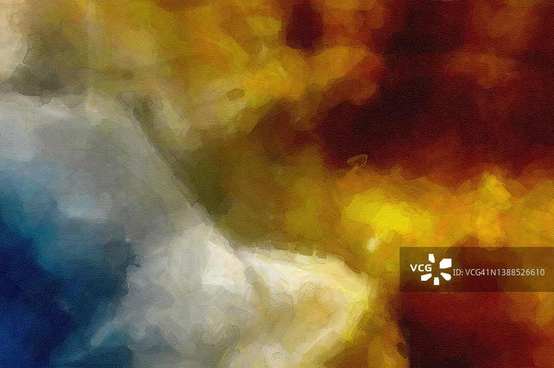 抽象背景，棕色油彩笔触的画布图片素材