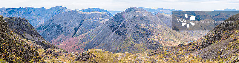 湖区西部费尔斯山脉图片素材