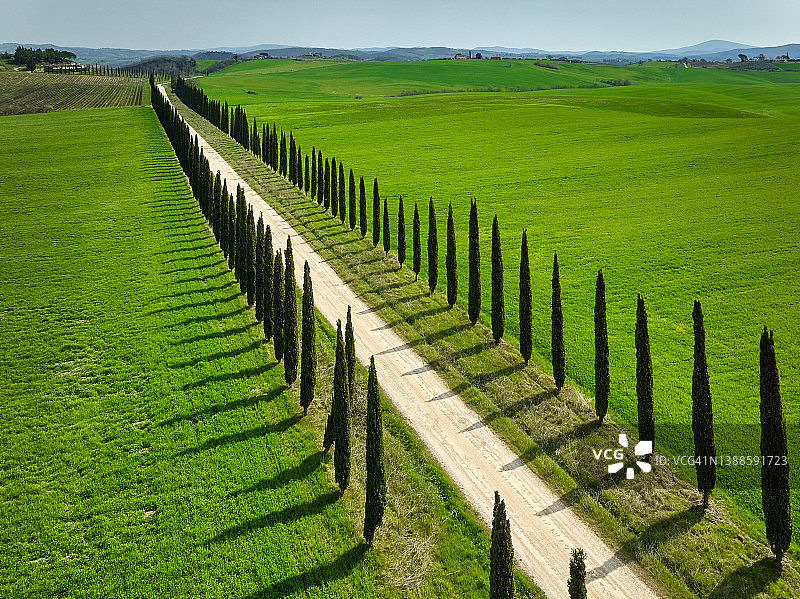 意大利托斯卡纳的玛瑞玛乡村图片素材