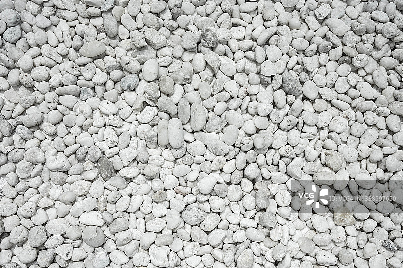 圆形河石地面俯视图图片素材