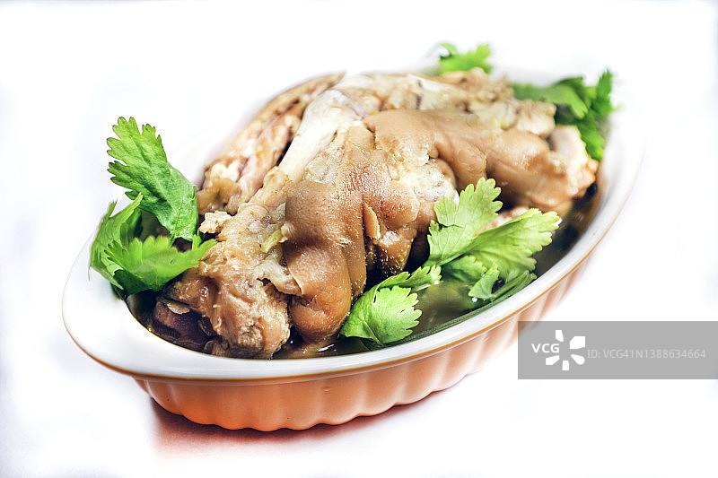 红烧猪蹄图片素材