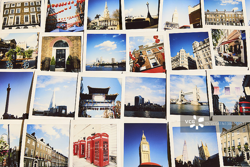桌面伦敦旅行快照合集图片素材