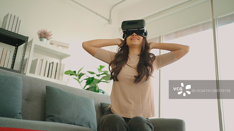 想象中的虚拟现实图片素材