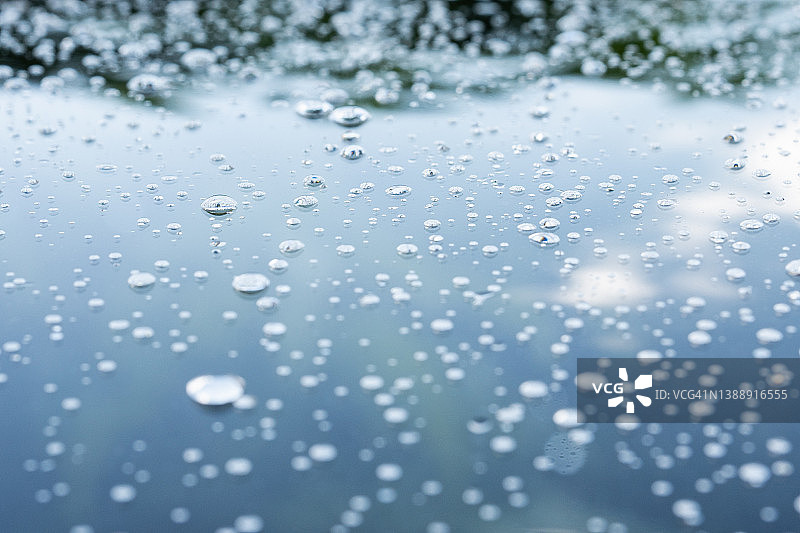 水滴和水花全画幅图片素材