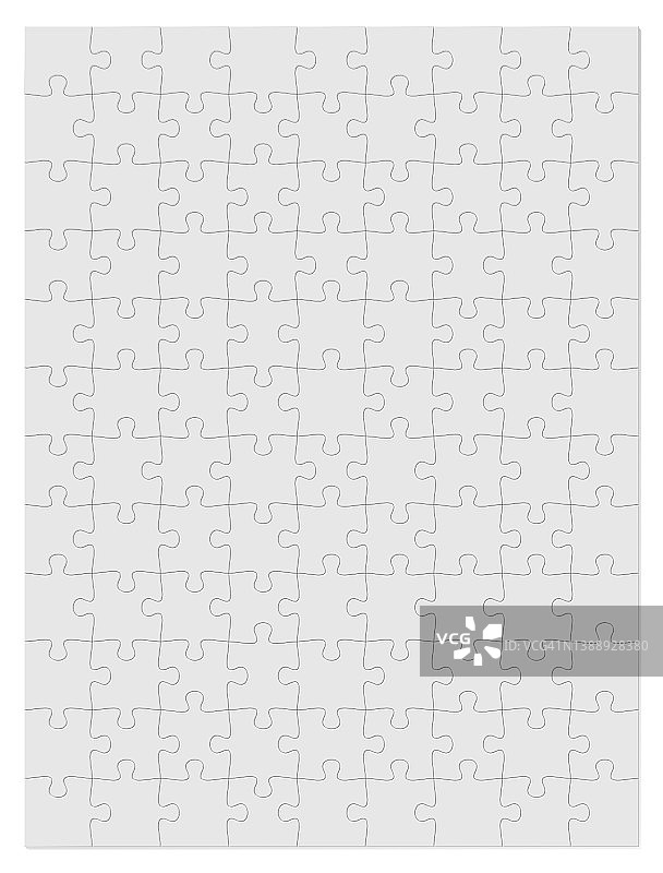 白色拼图图片素材