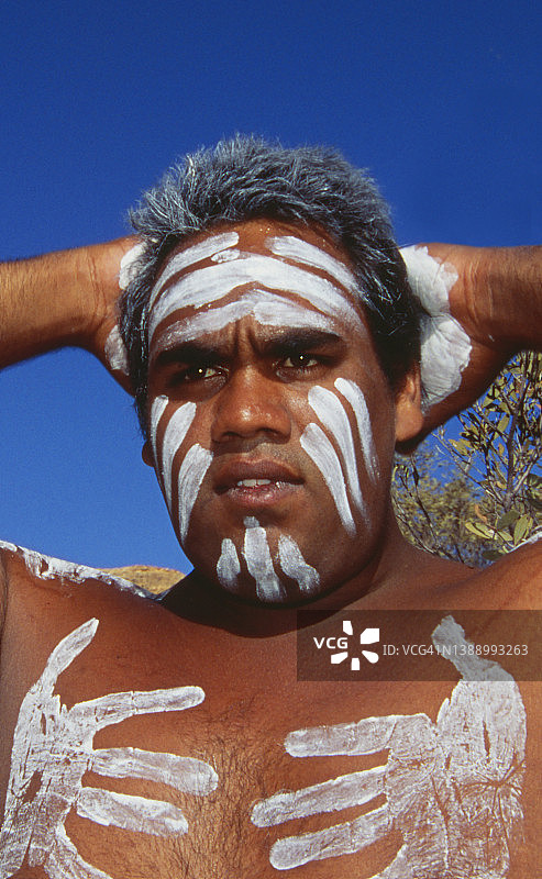 澳大利亚土著居民风貌图片素材