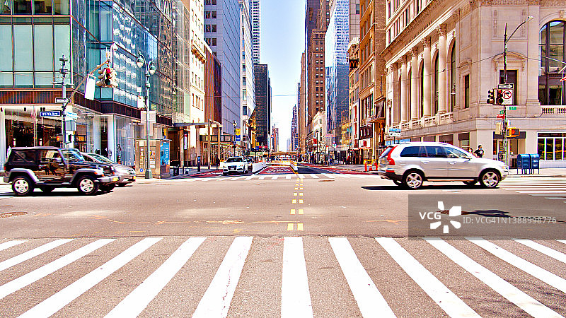 夏季纽约街景图片素材