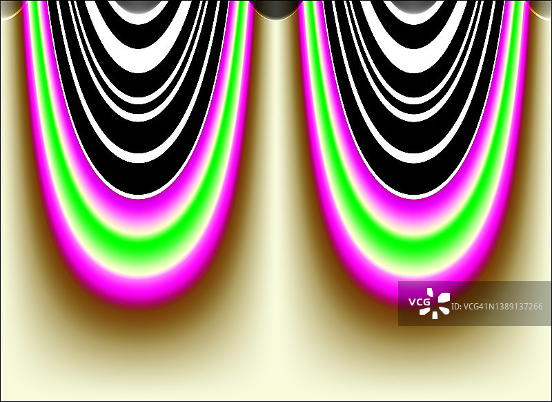 创意抽象横向曲线图案设计图片素材