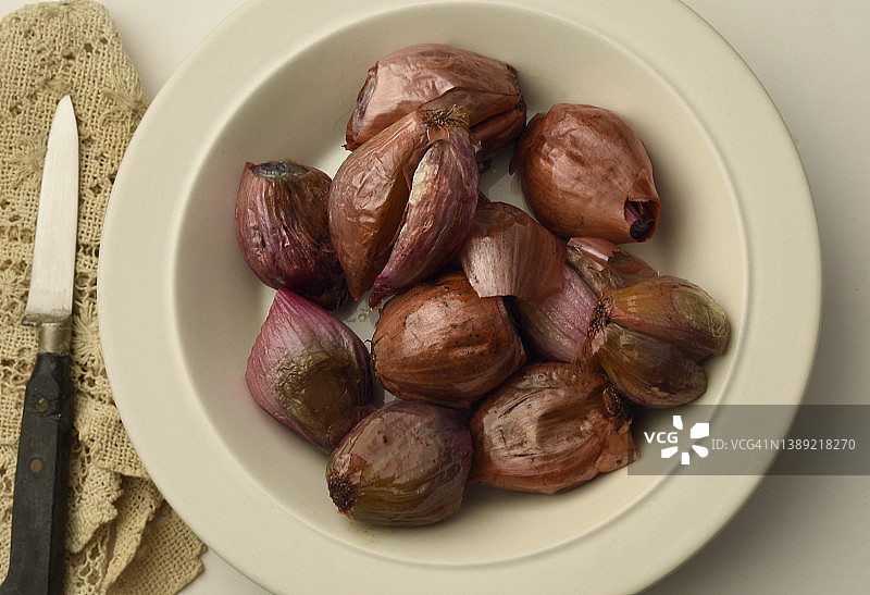 烤青葱图片素材