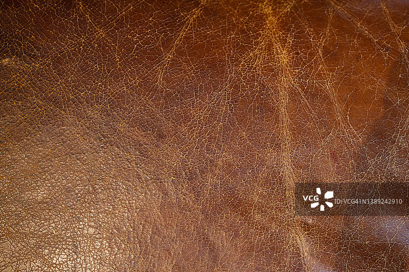 带划痕的真皮纹理图片素材