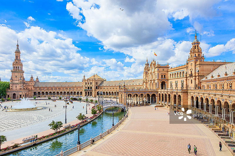 西班牙广场图片素材