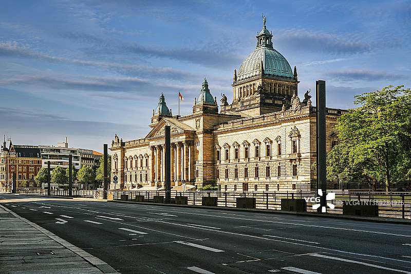 德国萨克森州莱比锡联邦行政法院的座位图片素材