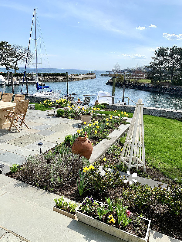 春天的花园图片素材