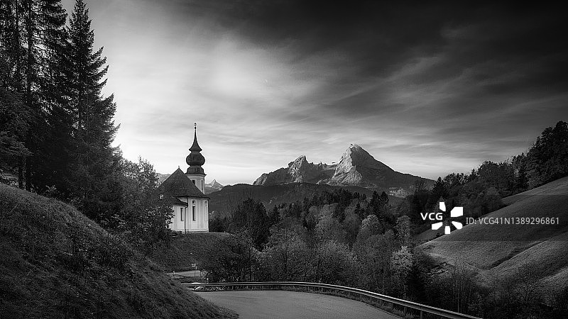 博克和白色中的玛丽亚·格恩图片素材