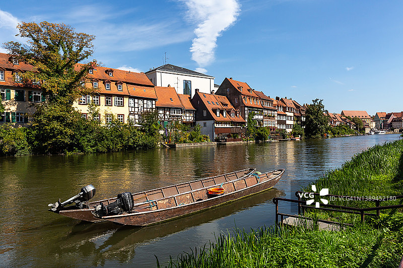 德国巴伐利亚班贝格的小威尼斯图片素材