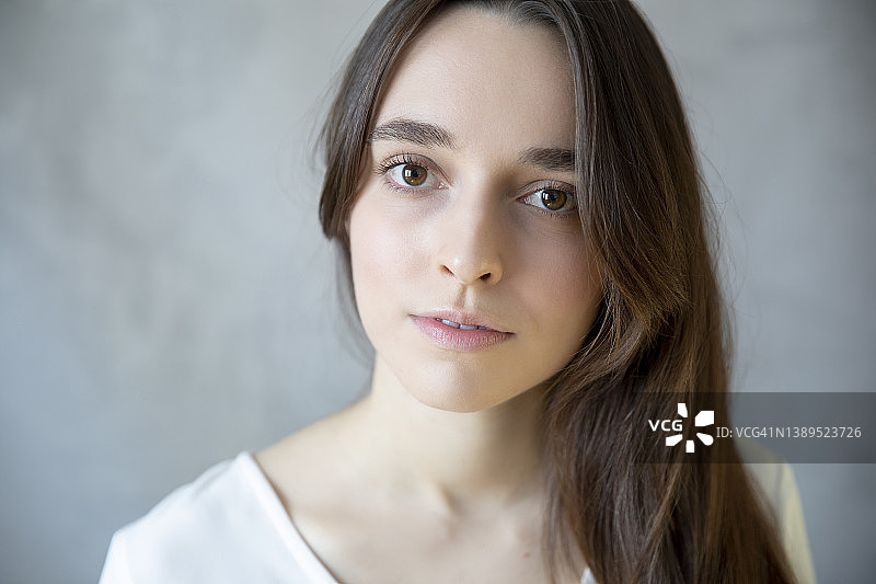 女人特写肖像图片素材