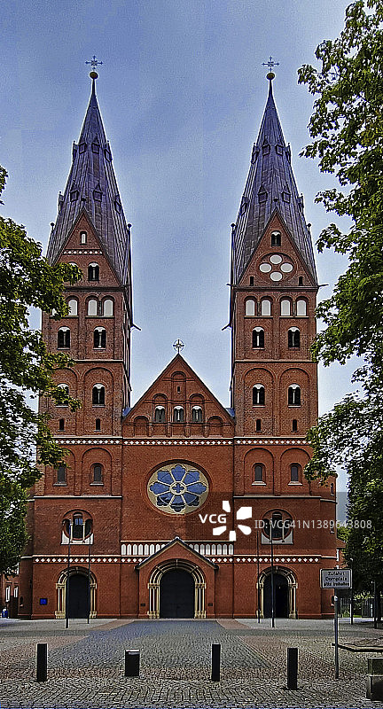 汉堡圣玛丽亚天主教堂图片素材