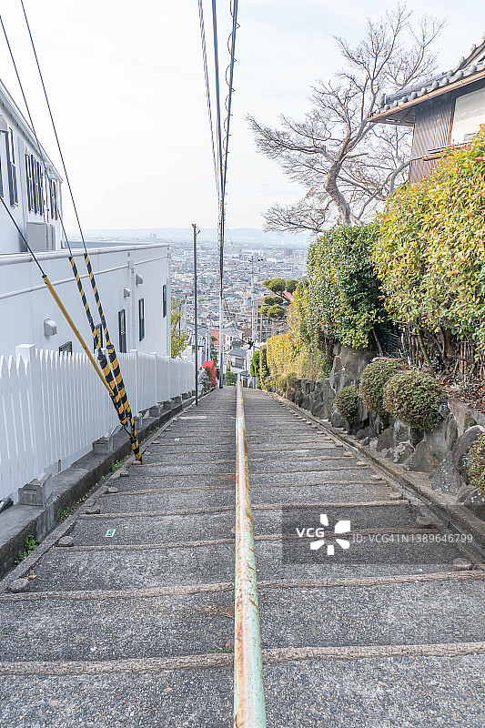 日本大阪的高架道路图片素材