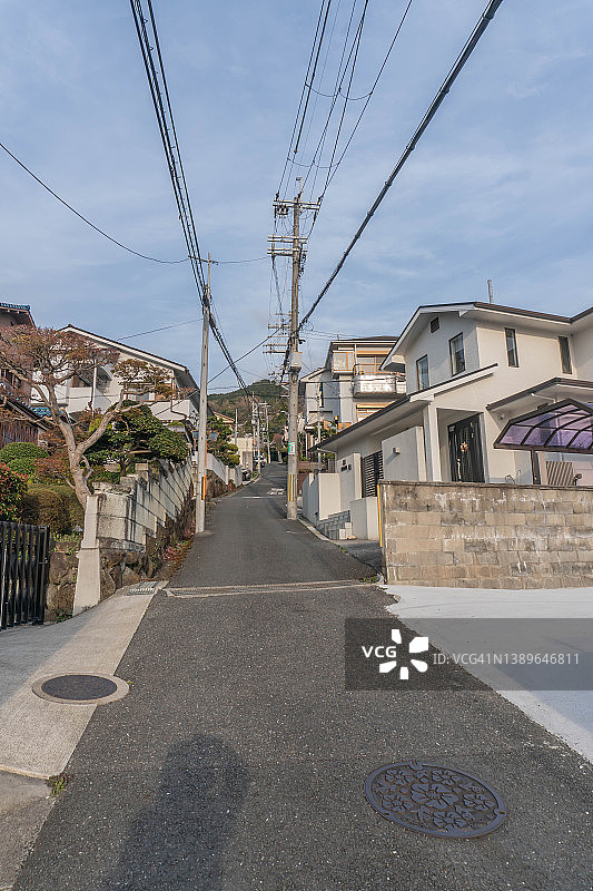 日本大阪的高架道路图片素材