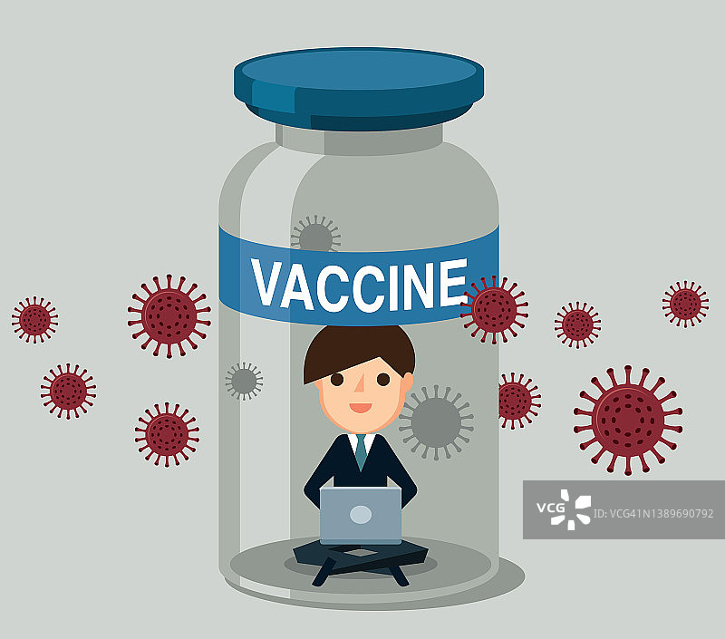 工作中的商人图片素材