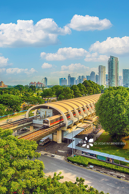 新加坡：SMRT加冷地铁站图片素材