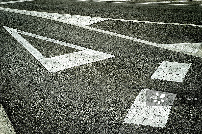 十字路口的街道图片素材