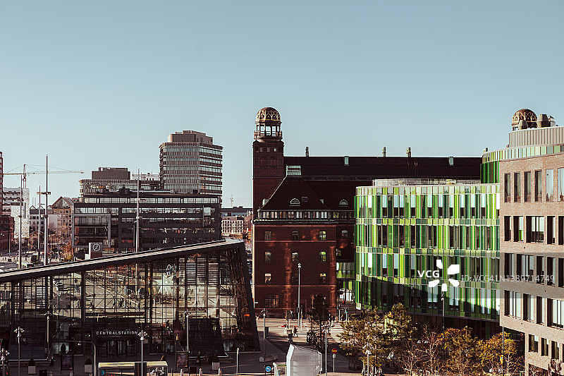 城市天际线图片素材