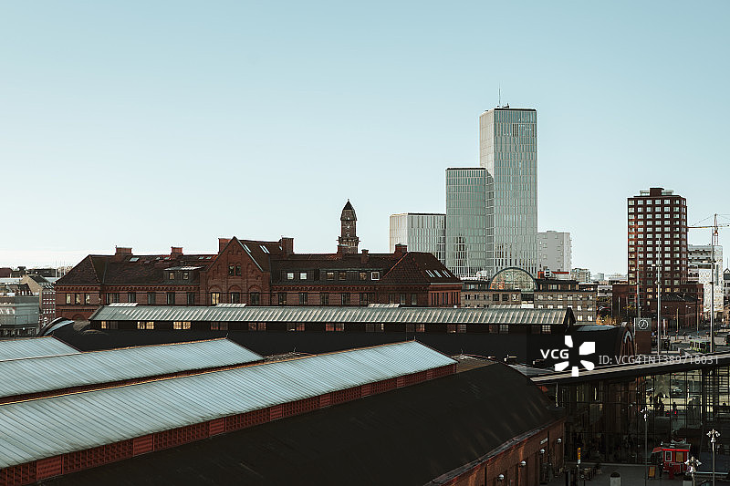 城市天际线图片素材