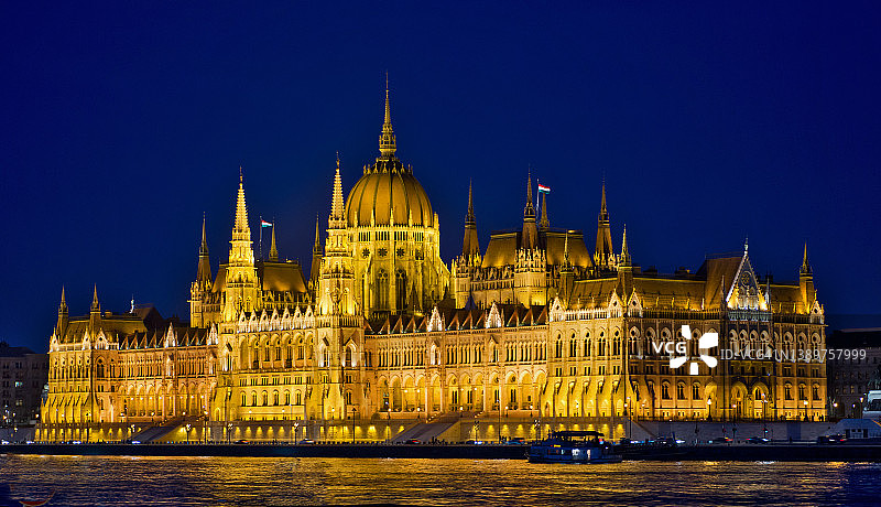布达佩斯国会大厦图片素材