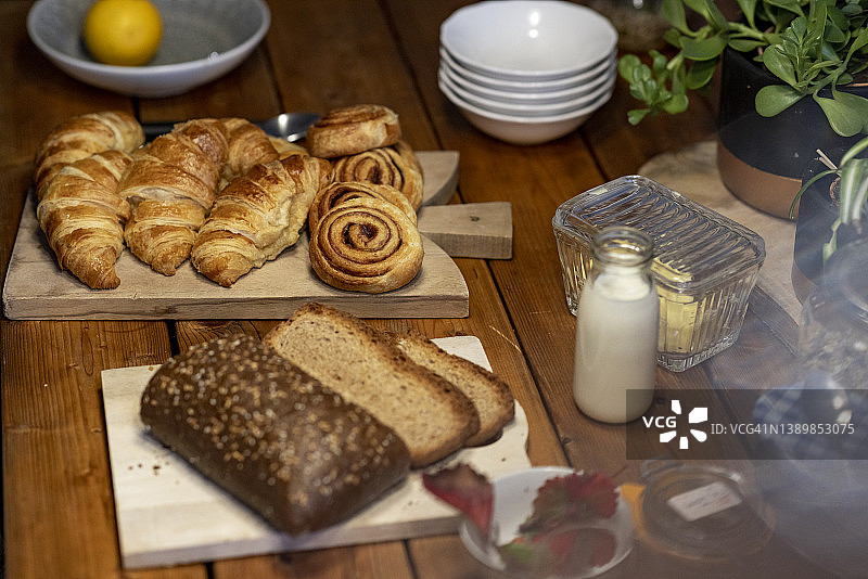 健康的节日早餐图片素材